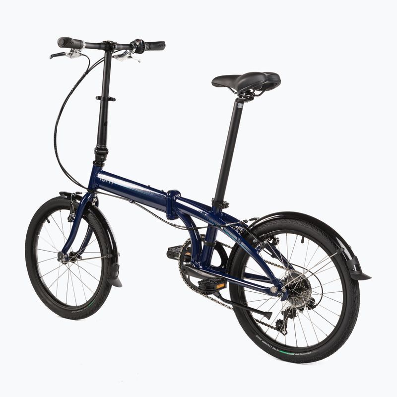 Skladací mestský bicykel Tern LINK B7 navy blue 3