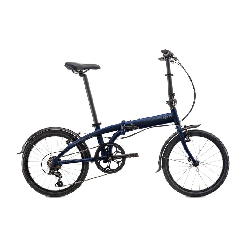 Skladací mestský bicykel Tern LINK B7 navy blue 7