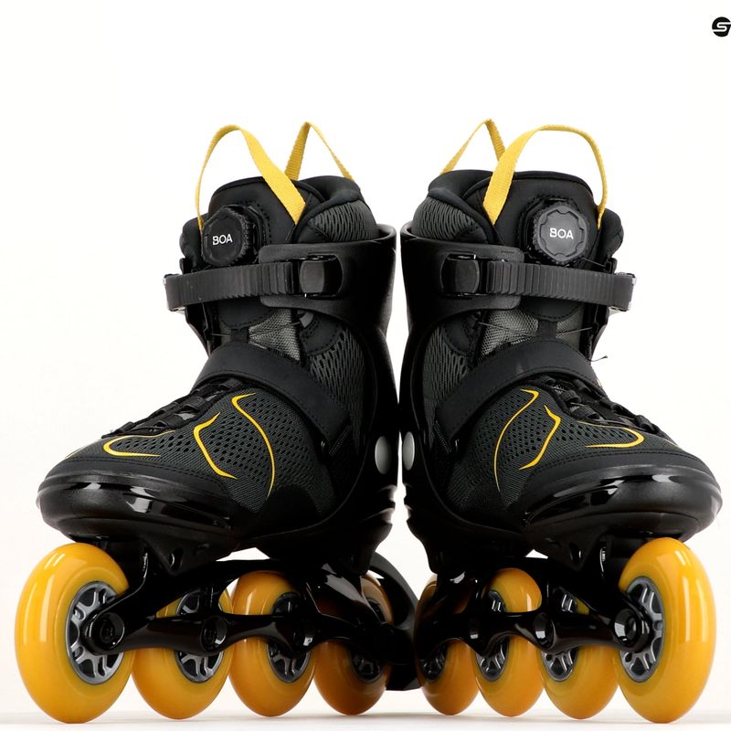 Pánske kolieskové korčule K2 F.I.T. 90 Boa black 30G0815 17