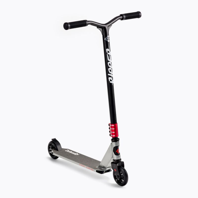 Street Surfing Stunt Scooter Ripper červený/strieborný freestyle skúter