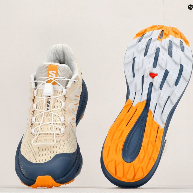 Dámska trailová obuv Salomon Pulsar Trail béžovo-šedá L47216 14