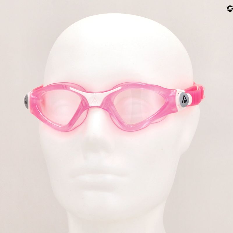 Detské plavecké okuliare Aquasphere Kayenne pink / white / lenses clear EP3190209LC 7