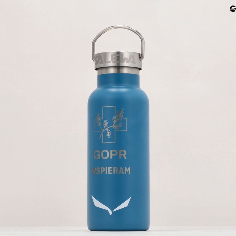 Salewa Valsura Insul BTL termo fľaša #SupportGOPR 450ml modrá 00-0000000518 6