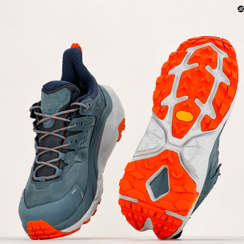 Pánske trekové topánky HOKA Kaha 2 Low GTX blue 1123190-GBHM 21