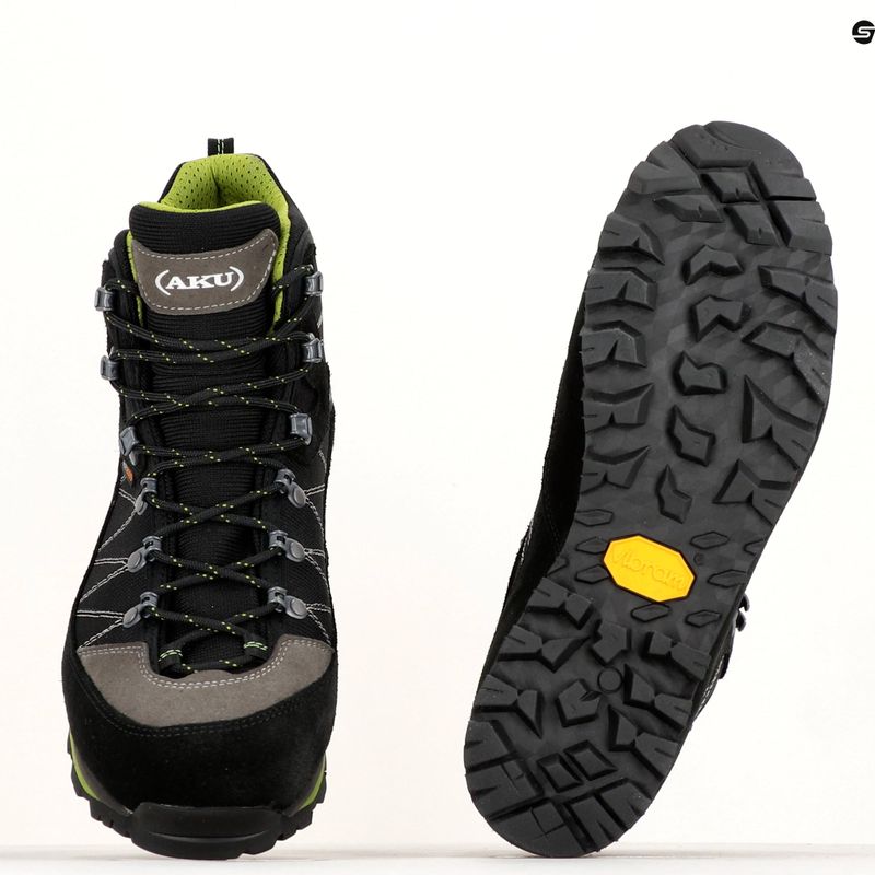 AKU Trekker Lite III GTX pánske trekové topánky black-green 977-110-7 13