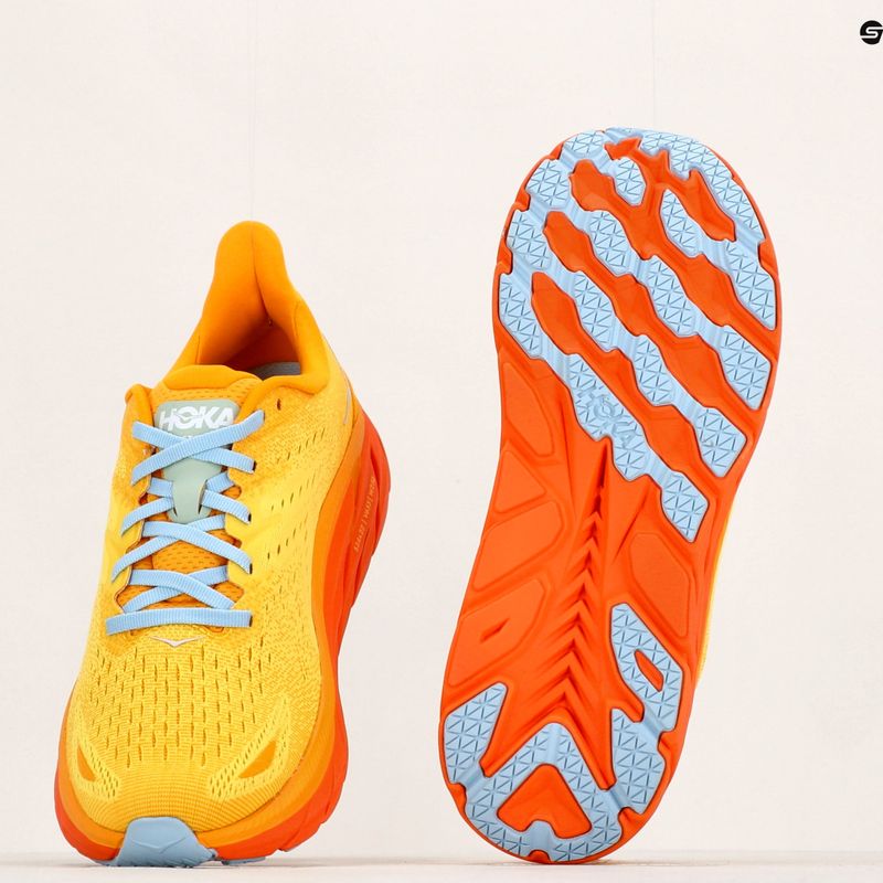 Pánska bežecká obuv HOKA Clifton 8 yellow 1119393-RYMZ 12
