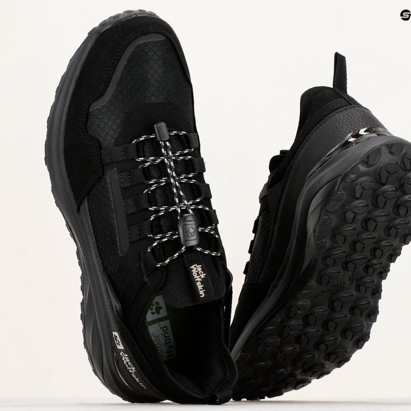 Jack Wolfskin pánske turistické topánky Dromoventure Athletic Low black 4057011_6000_110 12