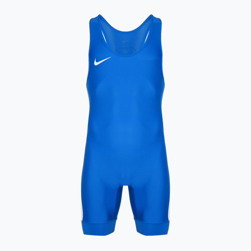 Pánsky oblek Nike Grappler Elite Singlet royal/white