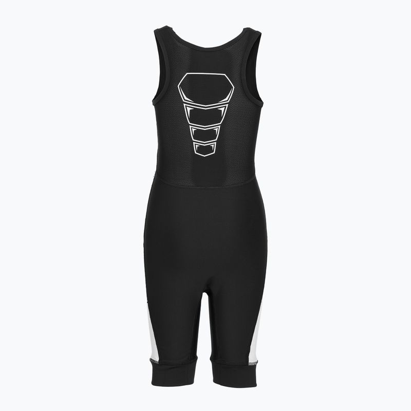 Detská zápasnícka kombinézaNike Grappler Elite Singlet Youth black/white 2