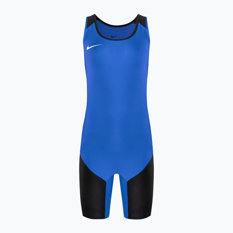 Pánska kombinéza Nike Weightlifting Singlet royal/black