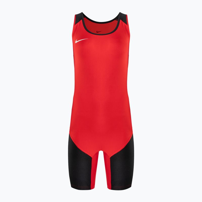 Pánska kombinéza Nike Weightlifting Singlet scarlet/black