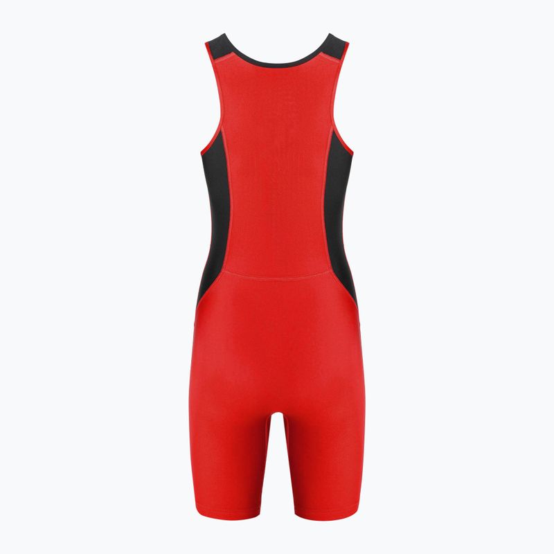 Dámsky zápasnícky dres Nike Weightlifting Singlet scarlet/black 2