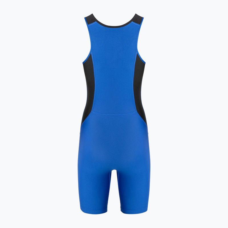 Dámsky zápasnícky dres Nike Weightlifting Singlet royal/black 2