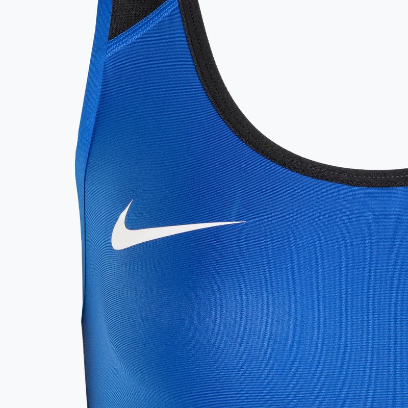 Dámsky zápasnícky dres Nike Weightlifting Singlet royal/black 3