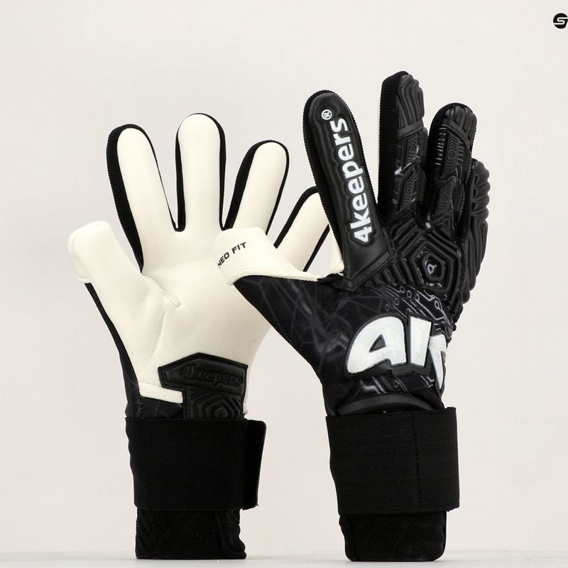 4Keepers Neo Elegant Nc brankárske rukavice čierne 10