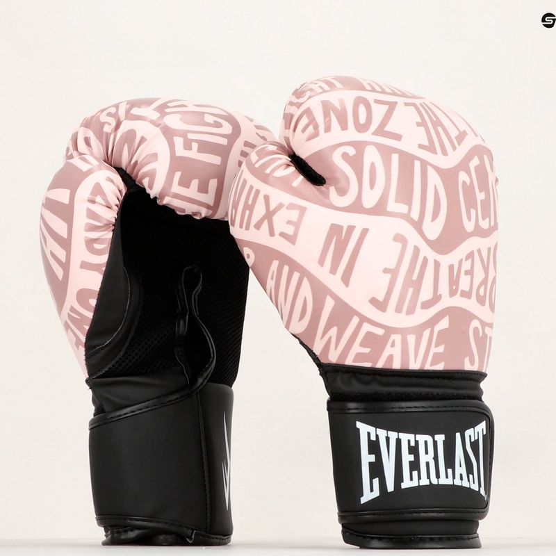 Dámske boxerské rukavice Everlast Spark pink/gold EV2150 PNK/GLD 7