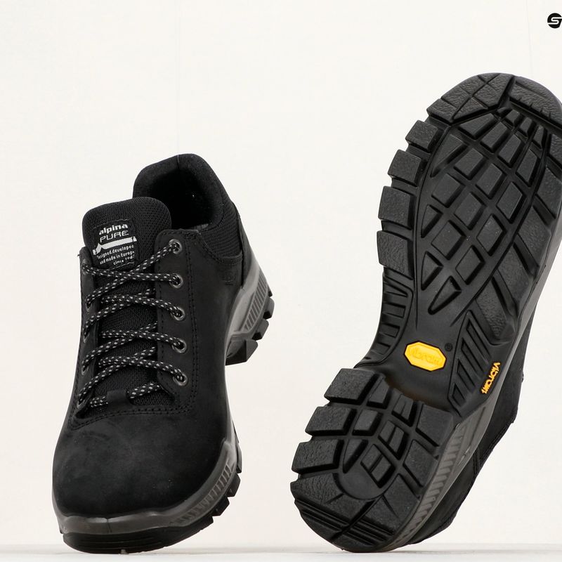 Pánske trekingové topánky Alpina Prima Low black 17