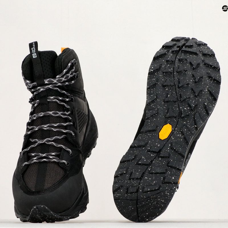 Jack Wolfskin pánske trekové topánky Terraquest Texapore Mid black 4056381_6000_110 12