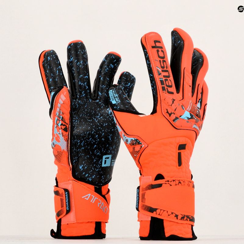 Reusch Attrakt Fusion Guardian AdaptiveFlex brankárske rukavice červené 5370985-3333 9