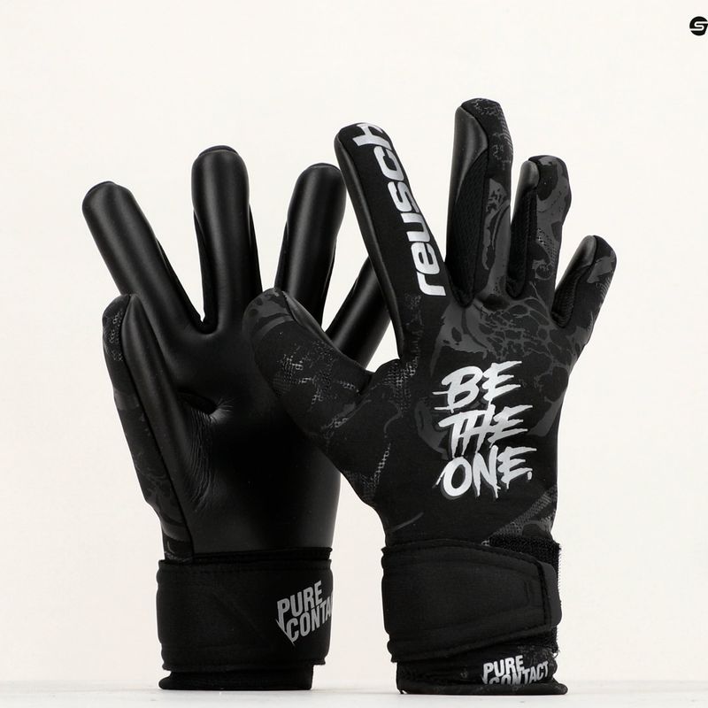 Detské nemorské rukavice Reusch Pure Contact Infinity Junior čierne 5372700-7700 10