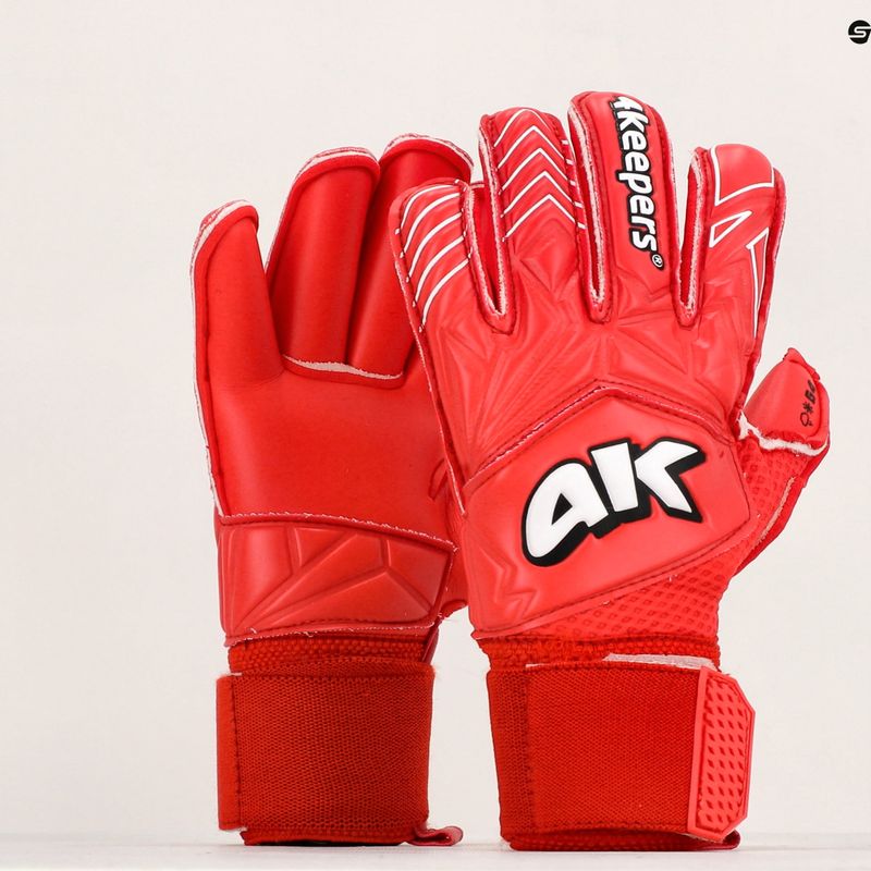4Keepers Force V4.23 Rf Jr brankárske rukavice červené 9