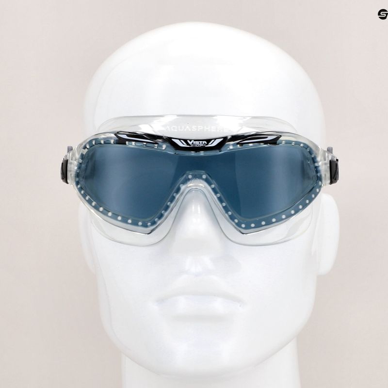 Plavecká maska Aquasphere Vista XP transparentná/čierna MS5640001LD 8