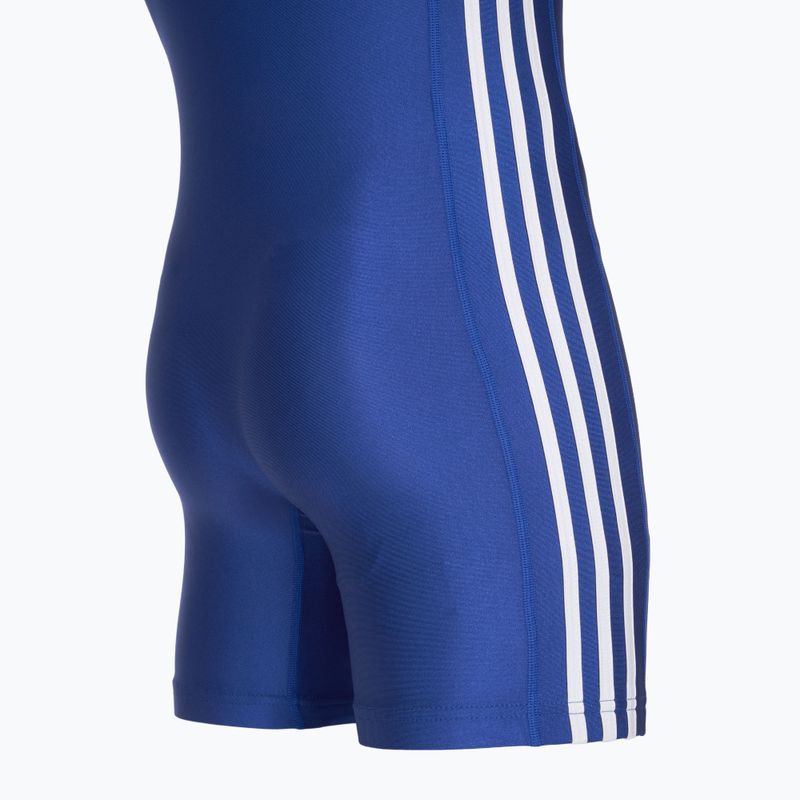 Pánska kombinéza adidas 3 Stripe Singlet royal/white 4