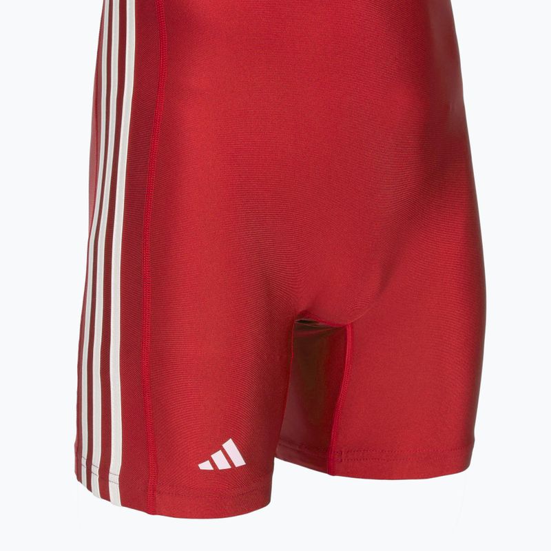 Pánska kombinéza adidas 3 Stripe Singlet red/white 3