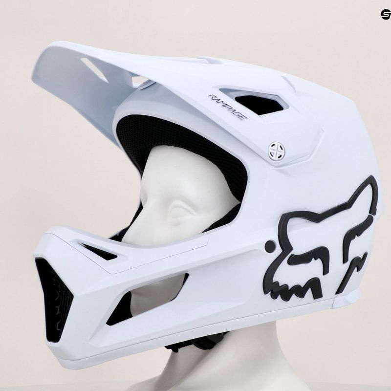 Detská cyklistická prilba Fox Racing Rampage Jr biela 27616_008 12