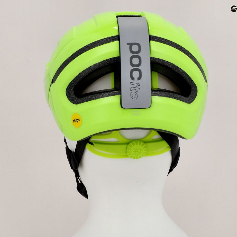 Detská cyklistická prilba POC POCito Omne MIPS fluorescent yellow/green 9