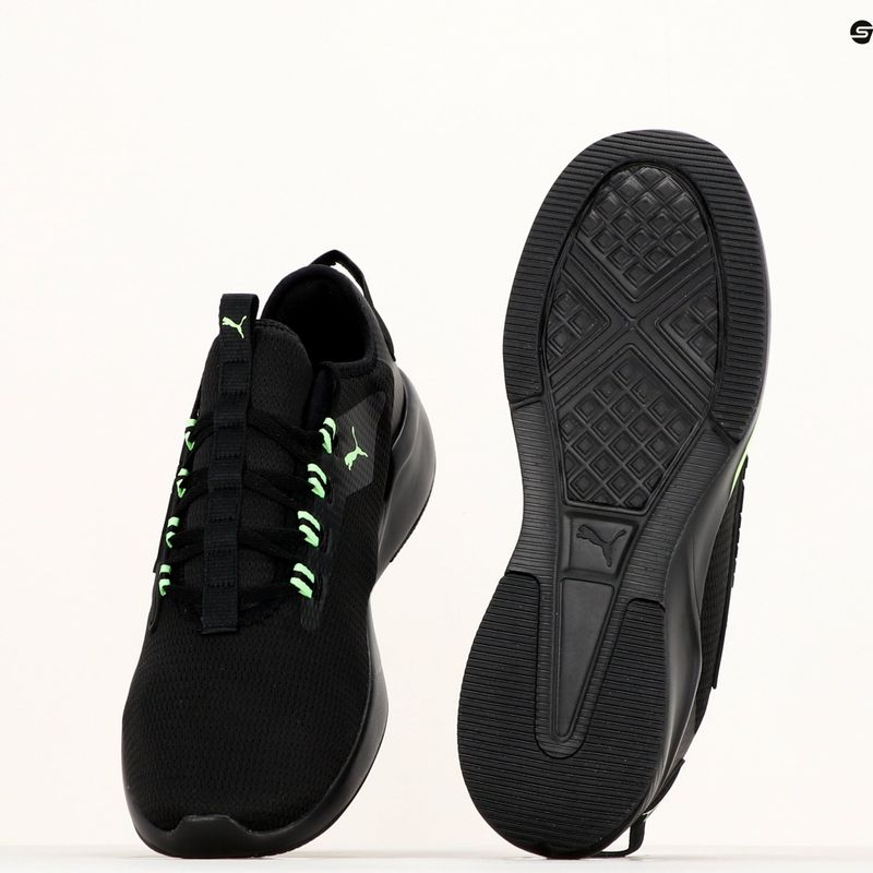 Pánska bežecká obuv PUMA Retaliate 2 black-green 376676 23 13