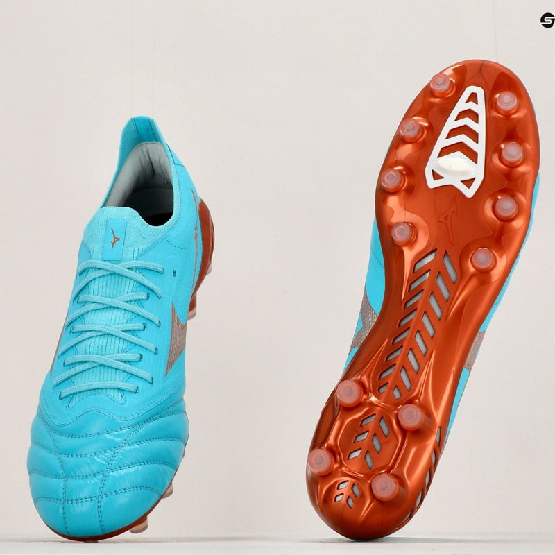 Futbalové kopačky Mizuno Morelia Neo III Beta Elite modré P1GA239125 11