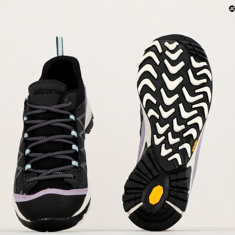 Dámska trekingová obuv Alpina Glacia lavander/black 16
