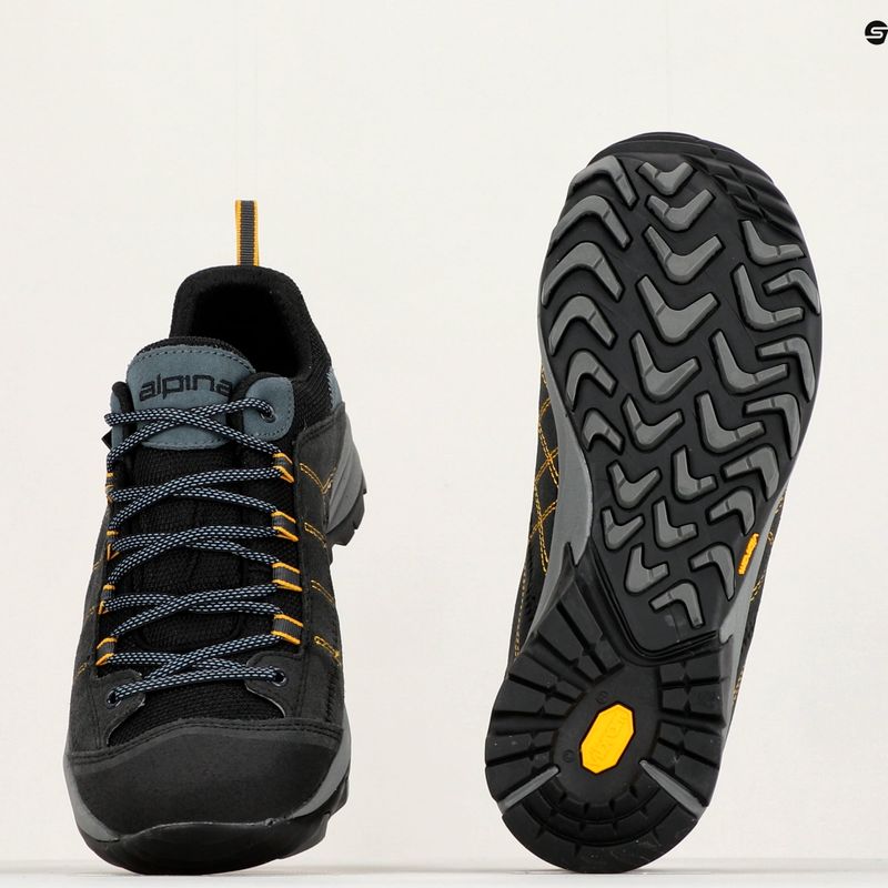 Pánske trekingové topánky Alpina Tropez grey/spring lak 14