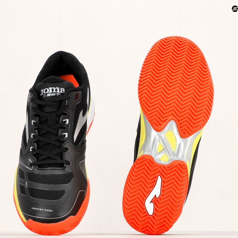 Joma T.Set pánska tenisová obuv čierna TSETW2201P 17