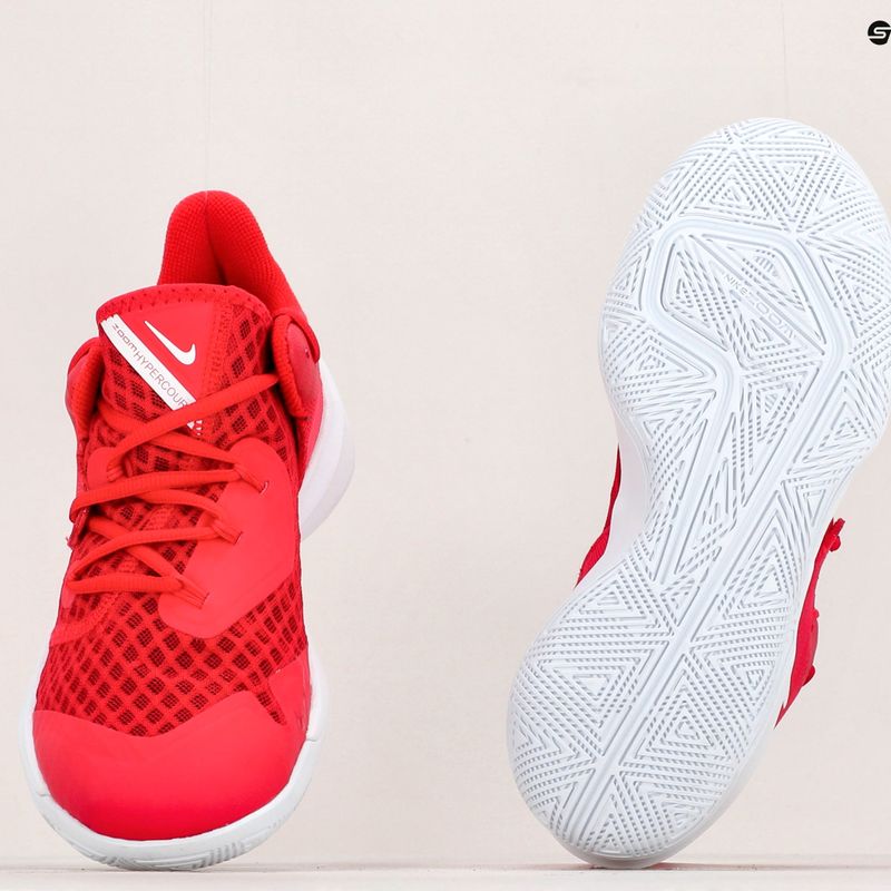 Tenisky na volejbal Nike Zoom Hyperspeed Court červená/biela 10