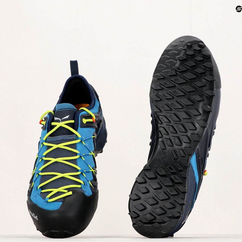 Salewa pánska prístupová obuv Wildfire Edge blue/yellow 61346 11