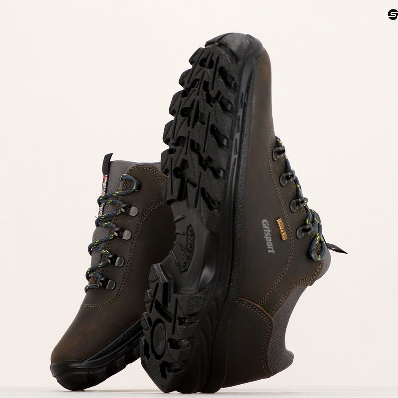 Pánske trekové topánky Grisport khaki 10268D2G 12