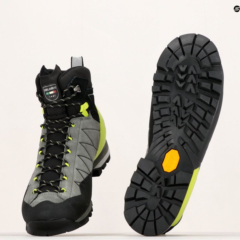 Pánske trekové topánky Dolomite Crodarossa Hi GTX black 10