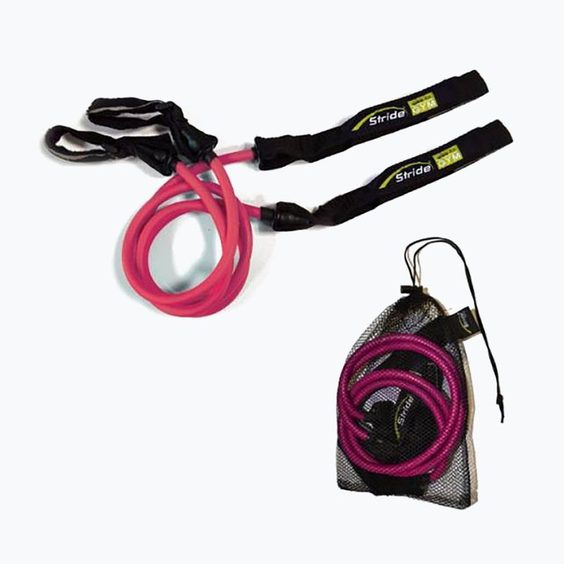 Posilňovacie gumy k holám na nordic walking GABEL Stride Gym Rubber 151B red