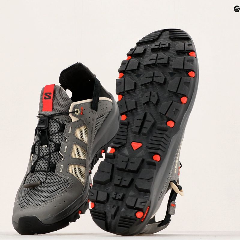 Salomon Techamphibian 5 dark grey pánska obuv do vody L47114900 13
