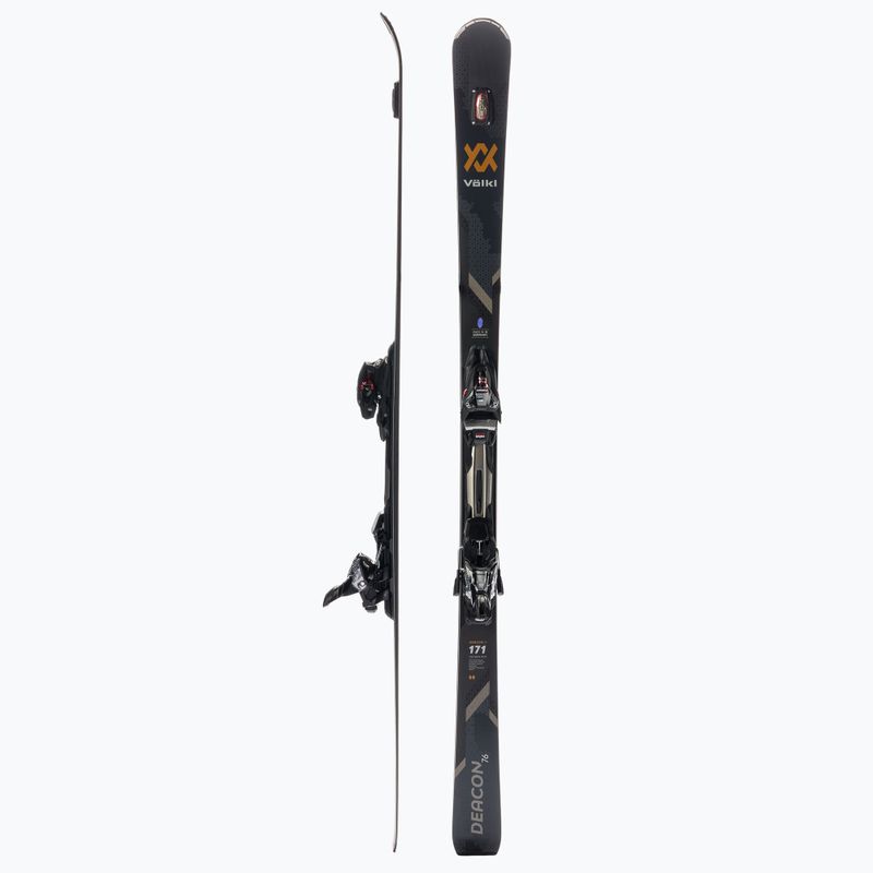 Zjazdové lyže Völkl Deacon 76 + rMotion2 12 GW black 120121/6877T1.VB 2
