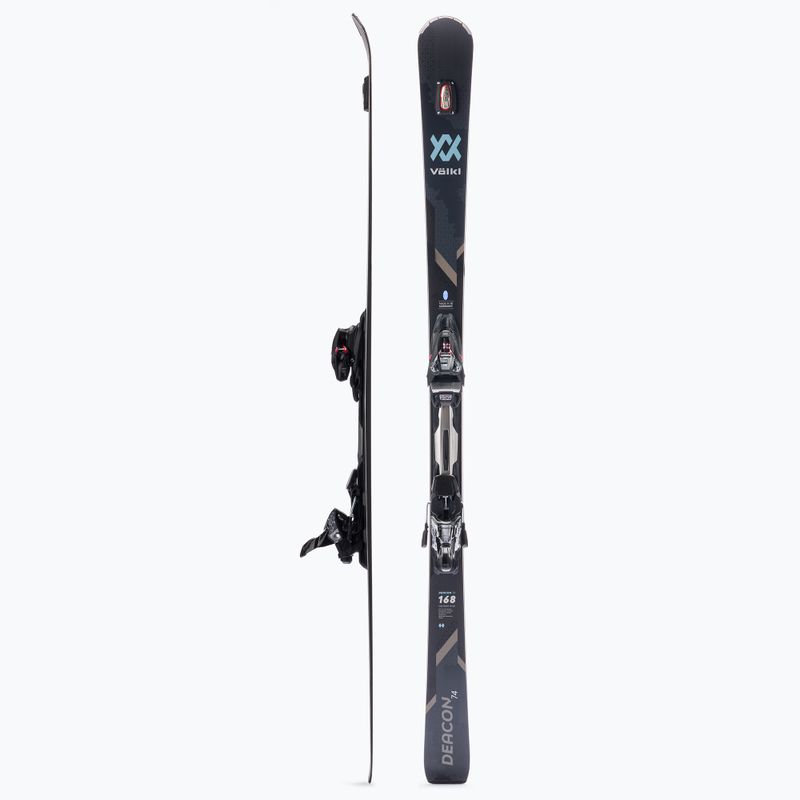 Zjazdové lyže Völkl Deacon 74 + rMotion2 12 GW black 120161/6877T1.VB 2