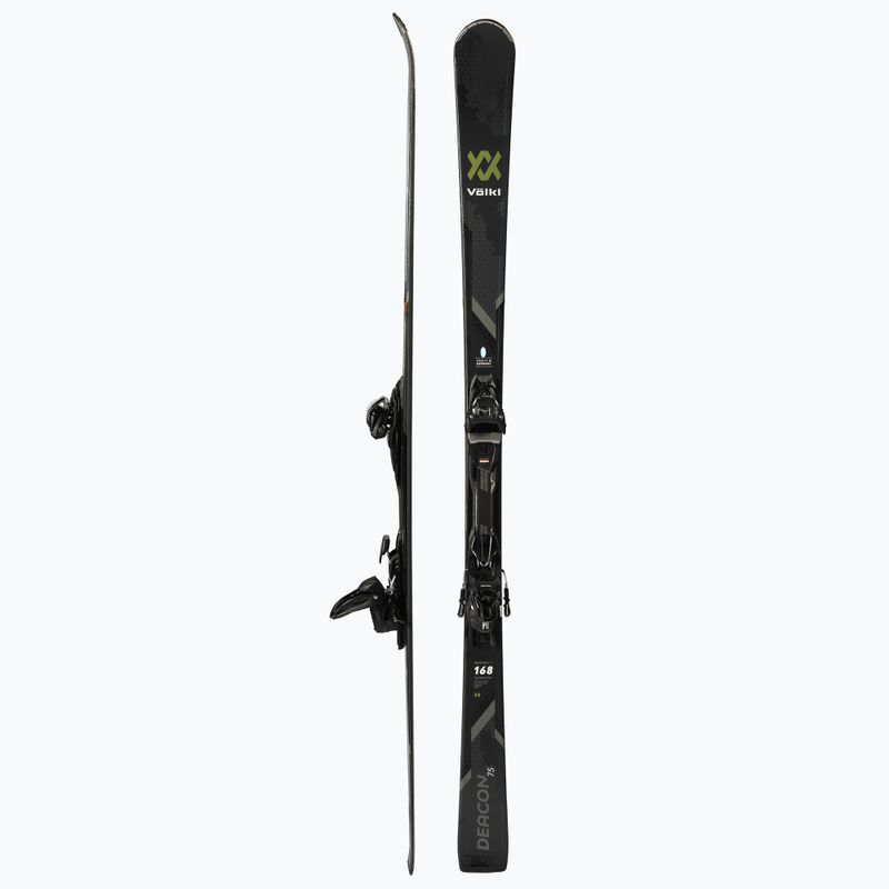 Zjazdové lyže Völkl Deacon 75 + VMotion 10 GW black 120181 2