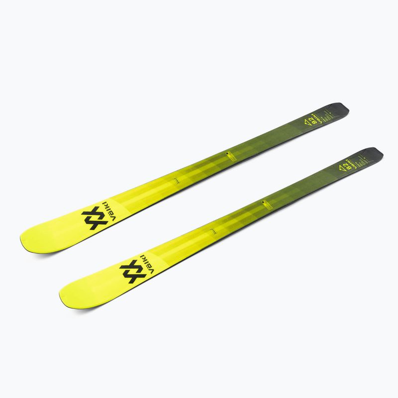 Völkl Rise Up 82 yellow 120378 lyže na lyže 4