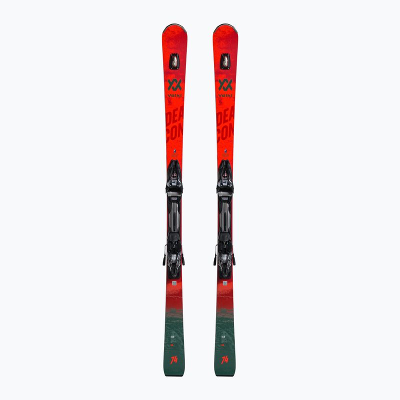 Zjazdové lyže Völkl Deacon 74+RMotion2 12 GW red/grey 121151/6877T1.VB