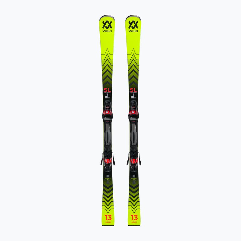 Zjazdové lyže Völkl Racetiger SL+RMotion 3 12 GW žlto-čierne 12231/6877W1.VR
