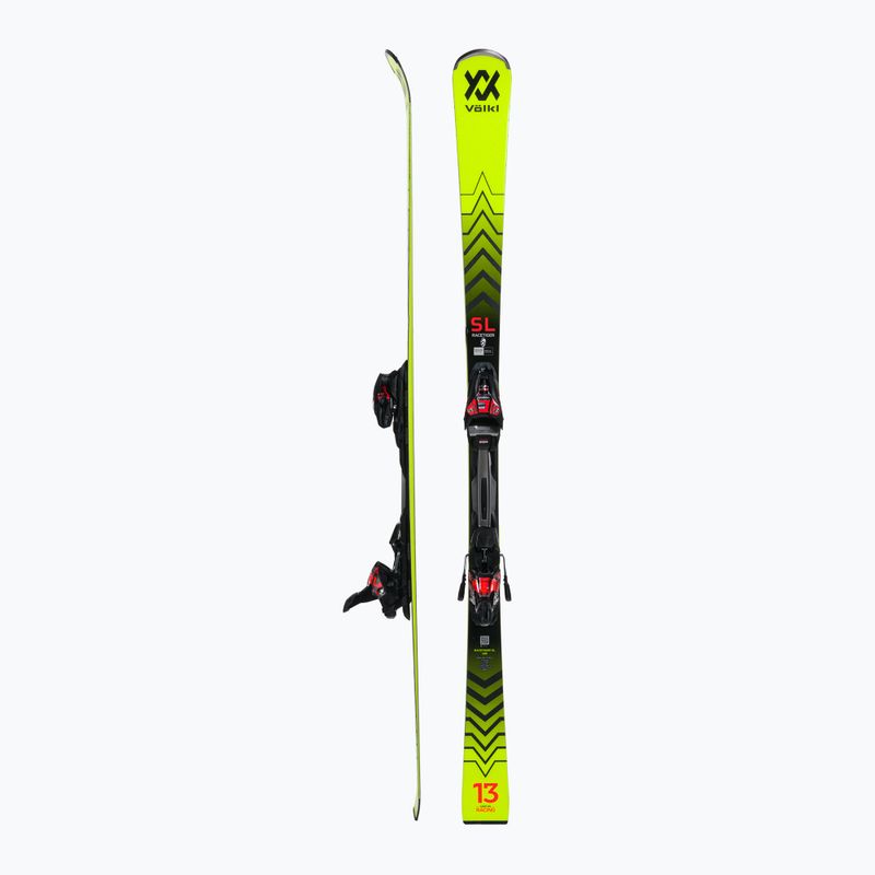 Zjazdové lyže Völkl Racetiger SL+RMotion 3 12 GW žlto-čierne 12231/6877W1.VR 2