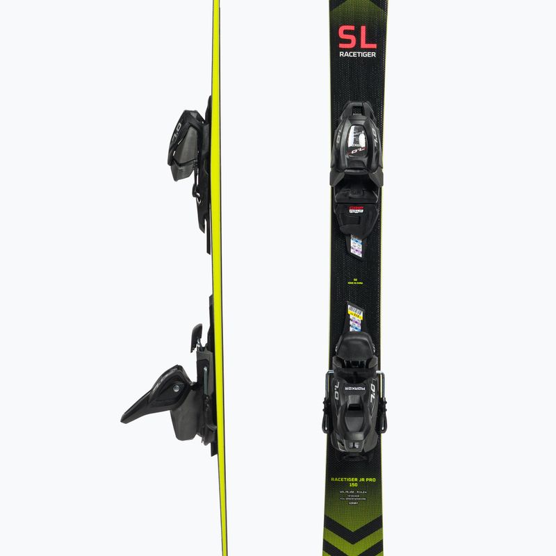 Detské zjazdové lyže Völkl Racetiger JR Pro+7. VMotion JR yellow/black 122467/6262T1.VA 5