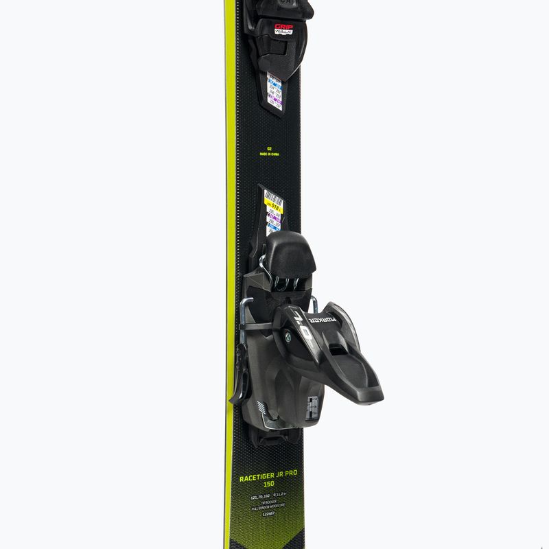 Detské zjazdové lyže Völkl Racetiger JR Pro+7. VMotion JR yellow/black 122467/6262T1.VA 7